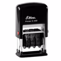 خرید دستگاه مهر شاینی مدل S-400 تاریخ 4 میل