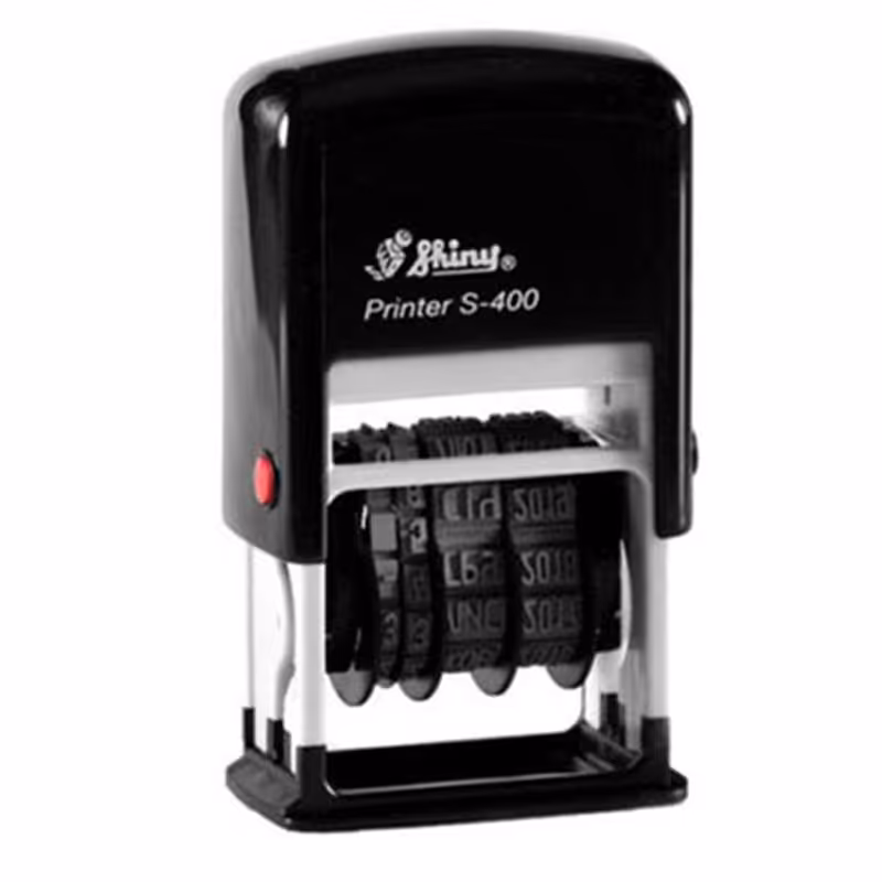 خرید دستگاه مهر شاینی مدل S-400 تاریخ 4 میل