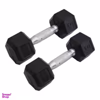 دمبل رکورد مدل 1400 وزن 5 کیلوگرم بسته 2 عددی