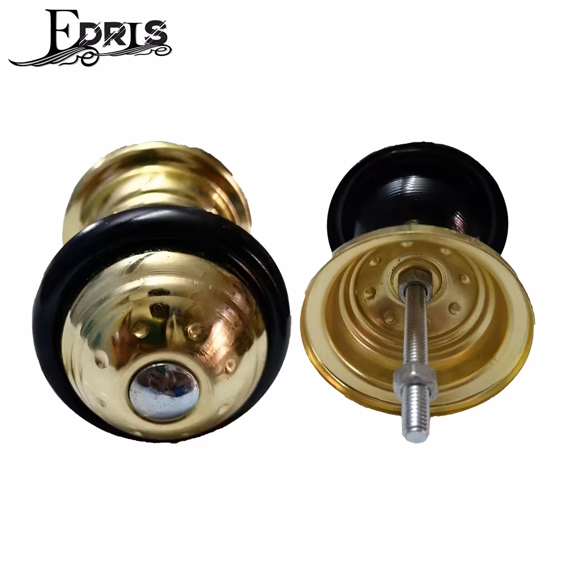 دستگیره تک پیچ حیاطی رنگ طلایی مدل پاسارگاد