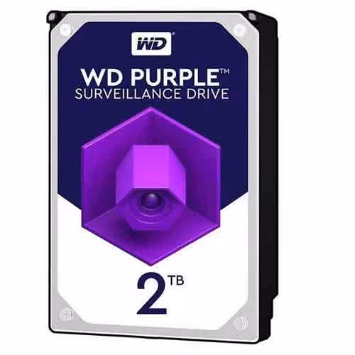 هارددیسک اینترنال وسترن دیجیتال 2TB مدل Purple WD