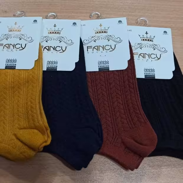 جوراب مچی طرح کبریتی 