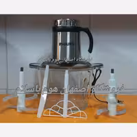خردکن غذاساز فیلیپس موتور سنگین 6 تیغه + 4 تیغه با همزن