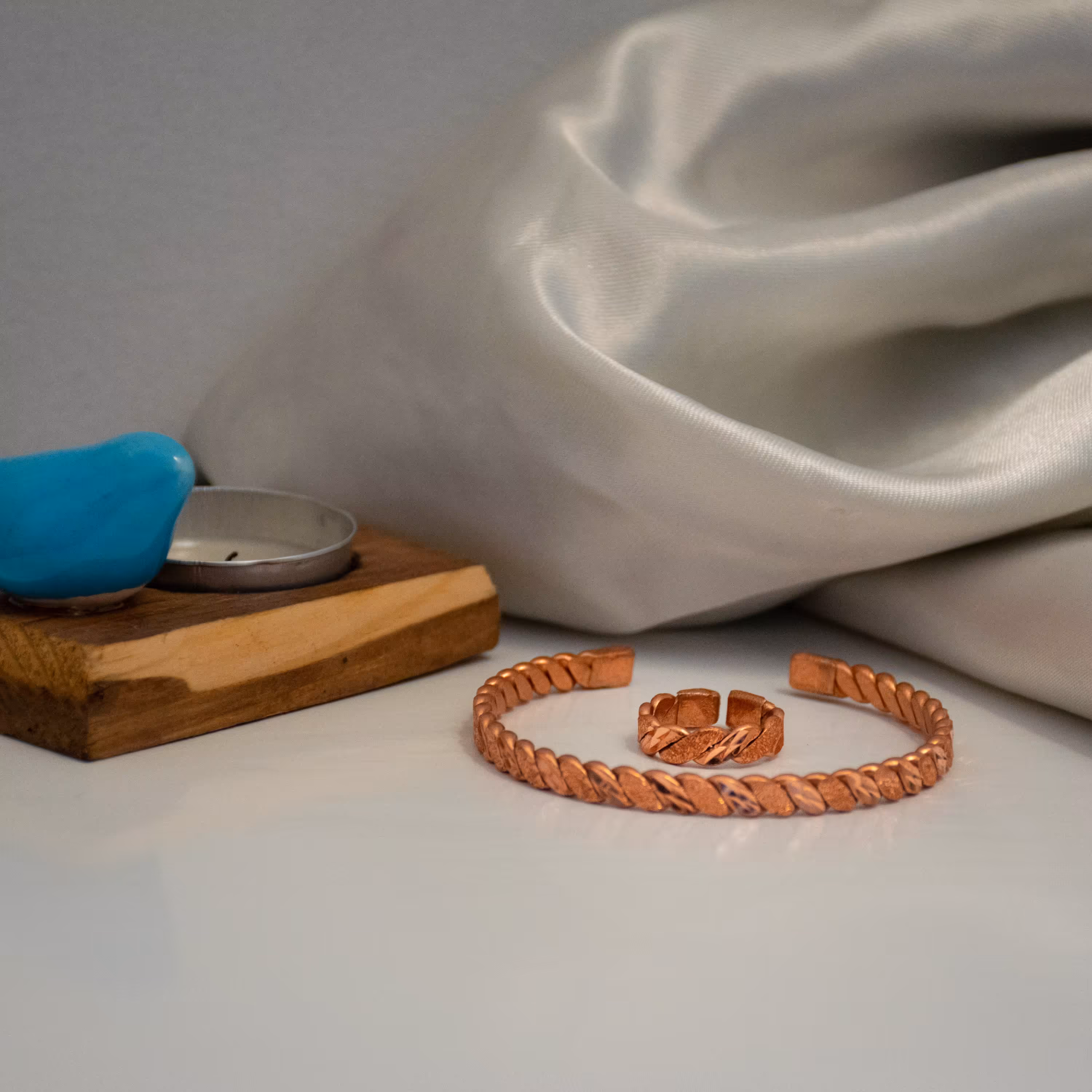 نیم ست مسی مدل شمیم