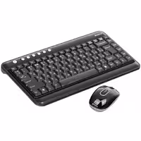 کیبورد و ماوس بی سیم ای فورتک مدل 7600N