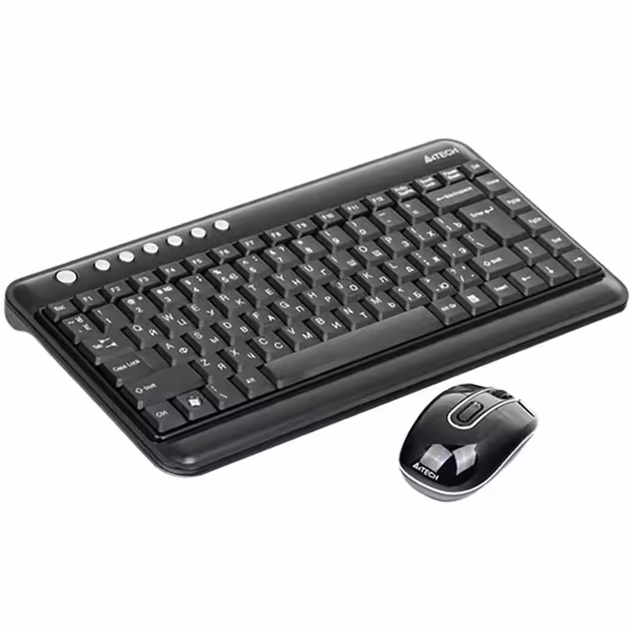 کیبورد و ماوس بی سیم ای فورتک مدل 7600N