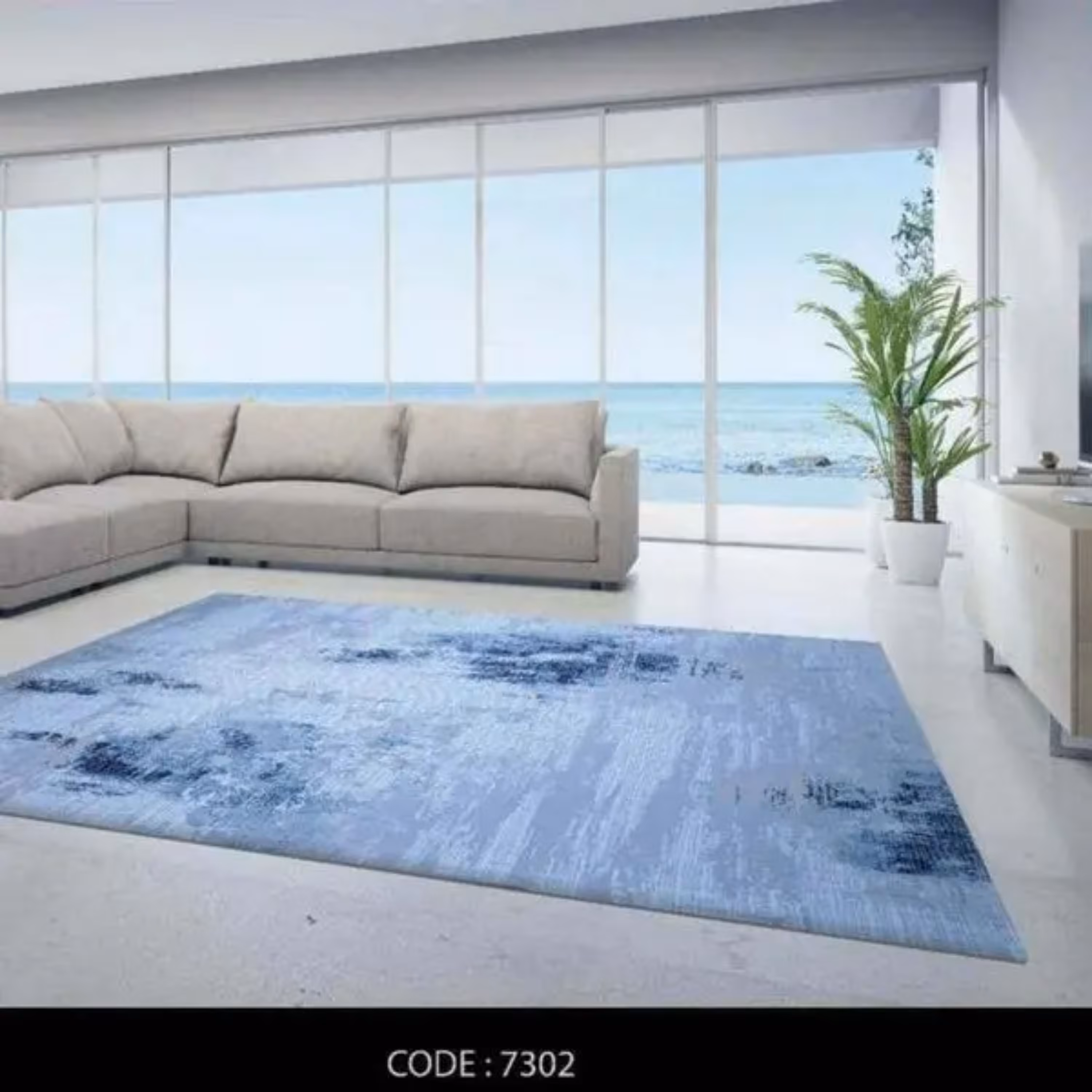 روفرشی کشدار راشل مخمل- طرح 7302در ابعاد12 متری