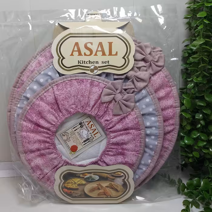 دمکنی سه تیکه نسوز با کیفیت و دوخت لایه دوزی شده دمکنی سه عددی عسل در پلاسکو دهقان 