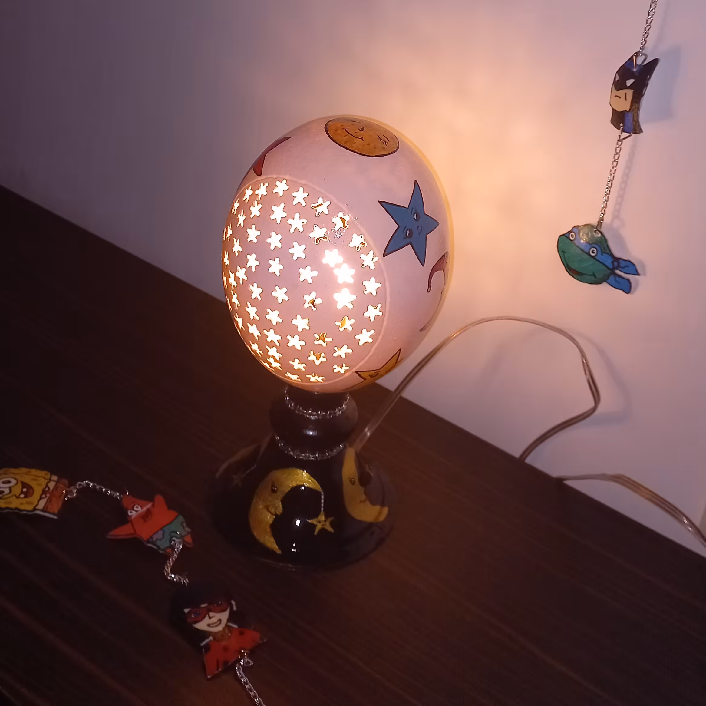 شبخواب کودکانه طرح ماه و ستاره