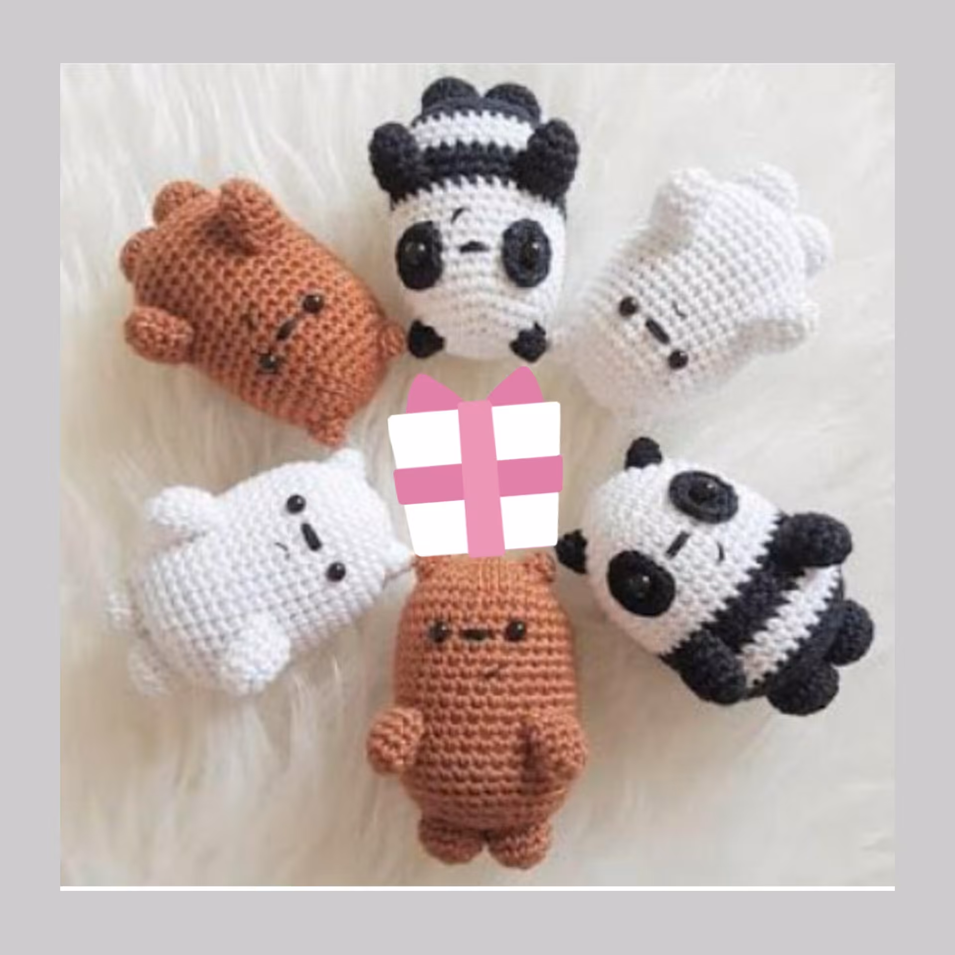 خرسهای کله فندقی🐻دونه ای
دستباف ناری