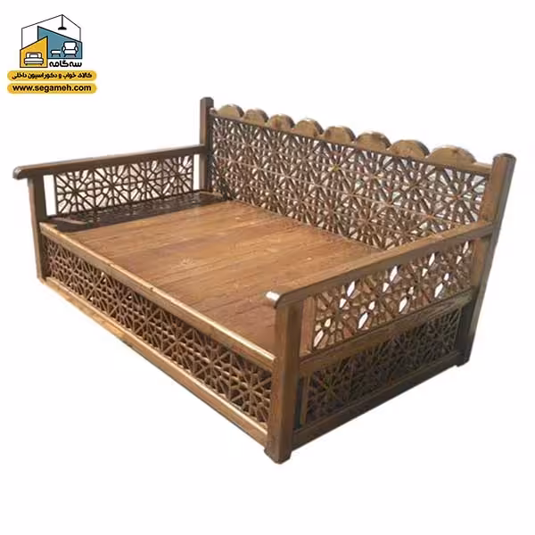 تخت سنتی چهار نفره مدل CSP18 - فروشگاه سه گامه