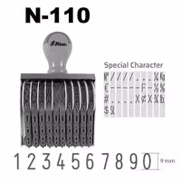 شماره زن 10 رقم 9 میل لاتین شاینی shiny N-110 L