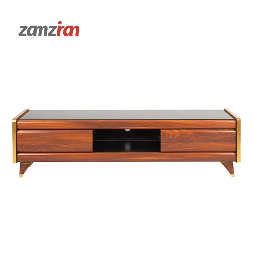 میز تلویزیون متین والیس و زیتونی مدل R260 سايز 160 سانتی