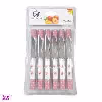 کارد میوه خوری مونارچ کد M007 بسته 12 عددی