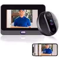 خرید و قیمت دوربین چشمی درب ANJIELO SMART - کی ام کالا