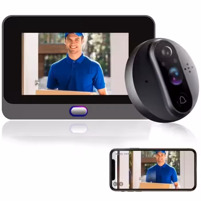 خرید و قیمت دوربین چشمی درب ANJIELO SMART - کی ام کالا