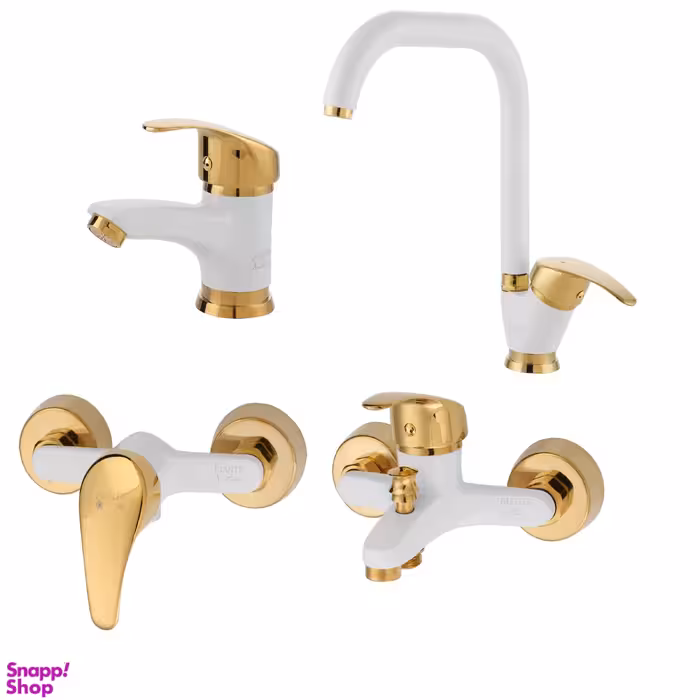 ست شیرآلات فاخته مدل ماهان کد ST مجموعه 4 عددی