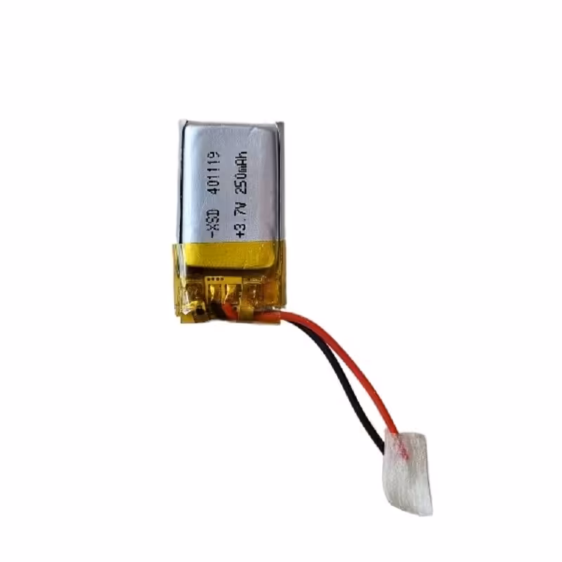 باتری لیتیومی مدل 401119 ظرفیت 250 میلی آمپر ساعت 