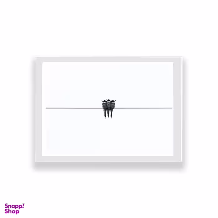 تابلو طرح مینیمال پرنده