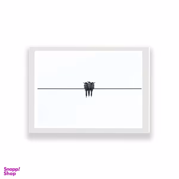 تابلو طرح مینیمال پرنده