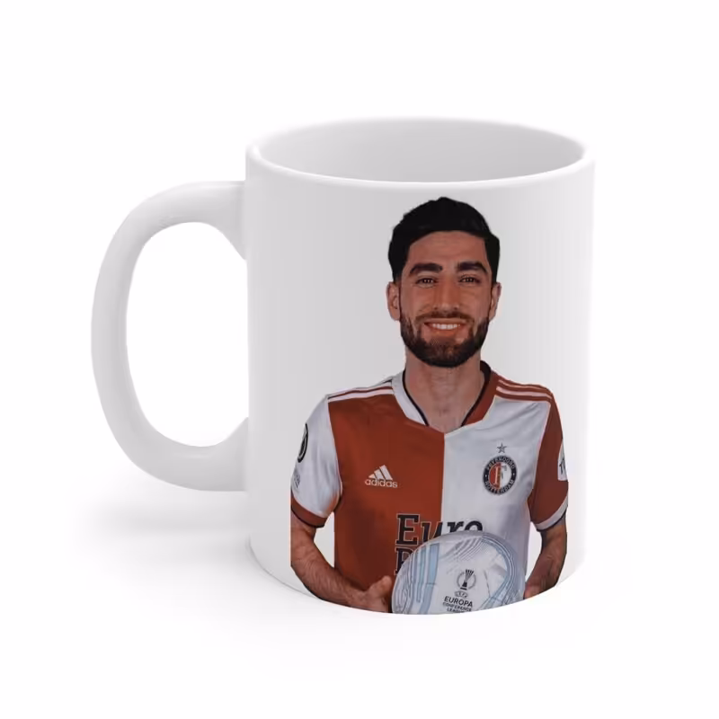 ماگ طرح بازیکن تیم ملی فوتبال علیرضا جهانبخش Alireza Jahanbakhsh مدل NM1704