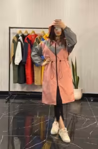 بارانی آتوسا بلند آستردار