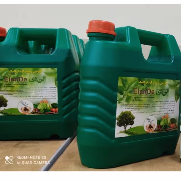 کود مایع ارگانیک4 لیتری الن دی مخصوص گلها و گیاهان آپارتمانی 