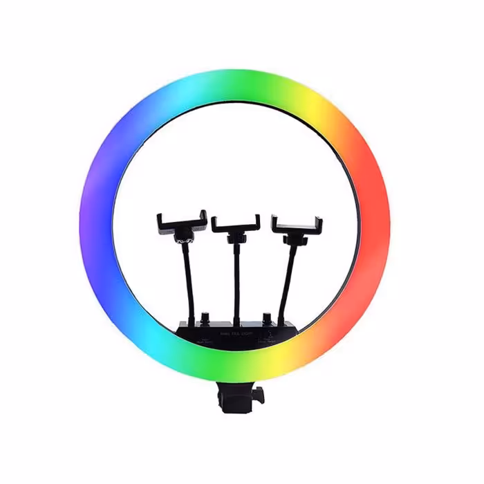 رینگ لایت RGB مدل MJ56 (بدون پایه)