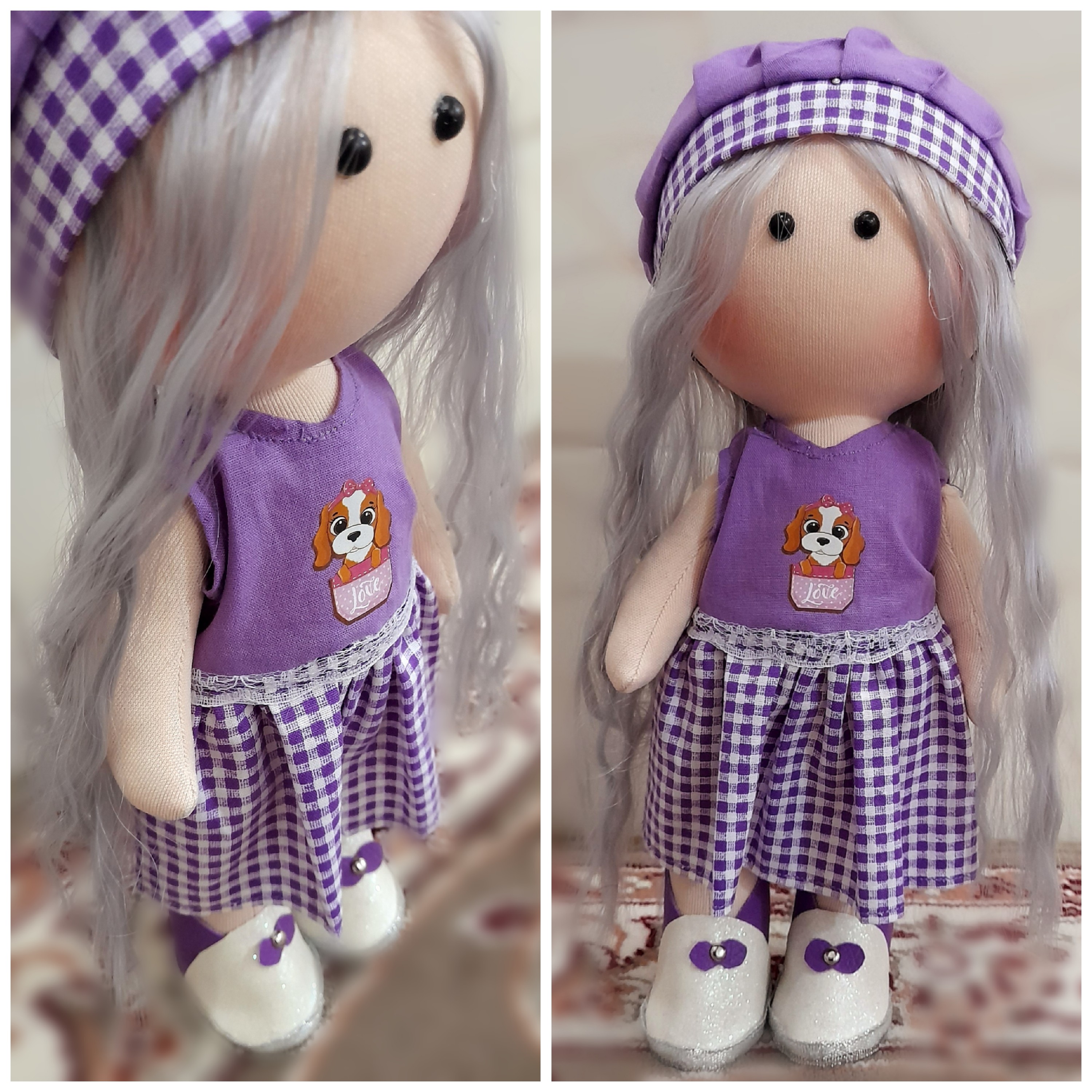 عروسک روسی بنفشه