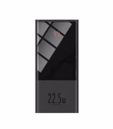 پاوربانک فست شارژ باسئوس مدل PPMN-B01 Super Mini Digital Display با ظرفيت 20000 ميلی آمپر ساعت
