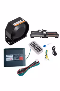 چراغ خودرو قرمز 17 با عملکرد سبک تر 300W آژیر 4 آبی سفید SSSR55 Genel Markalar