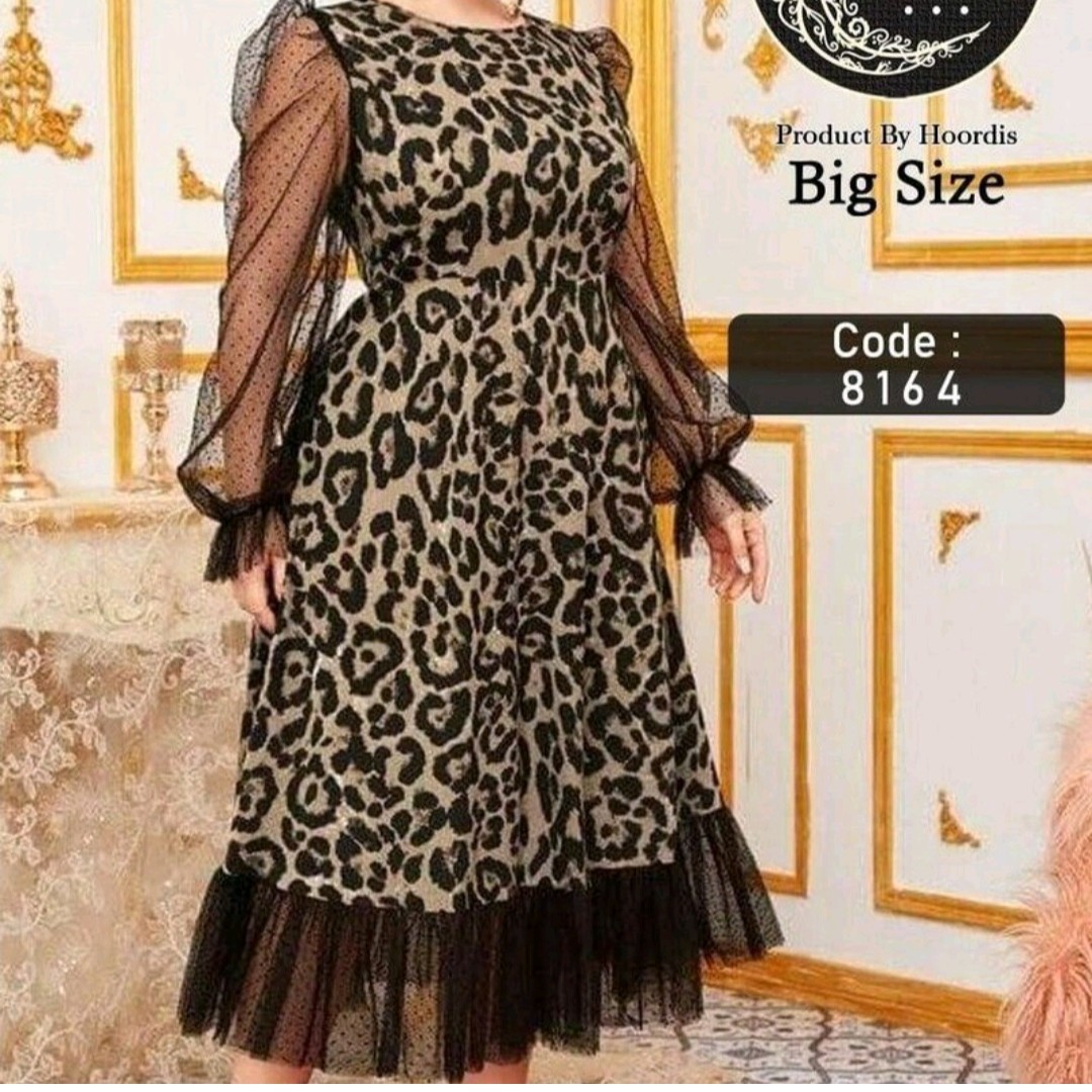 پیراهن پلنگی سایز بزرگ2