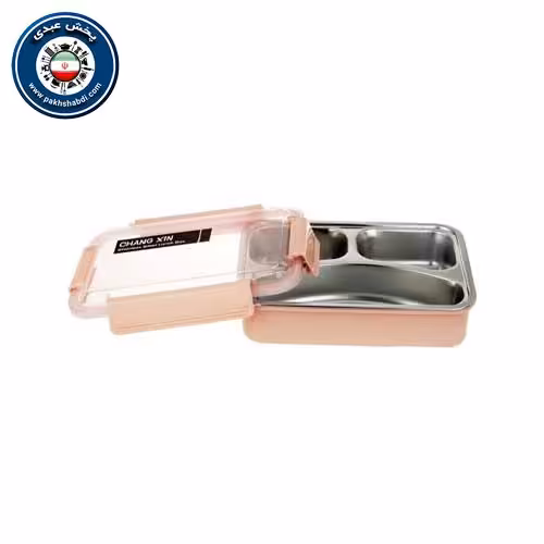 ظرف غذا داخل استیل 3 خانه