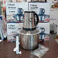 خردکن غذاساز یونیک 3 لیتری کاسه استیل مدل QT990M