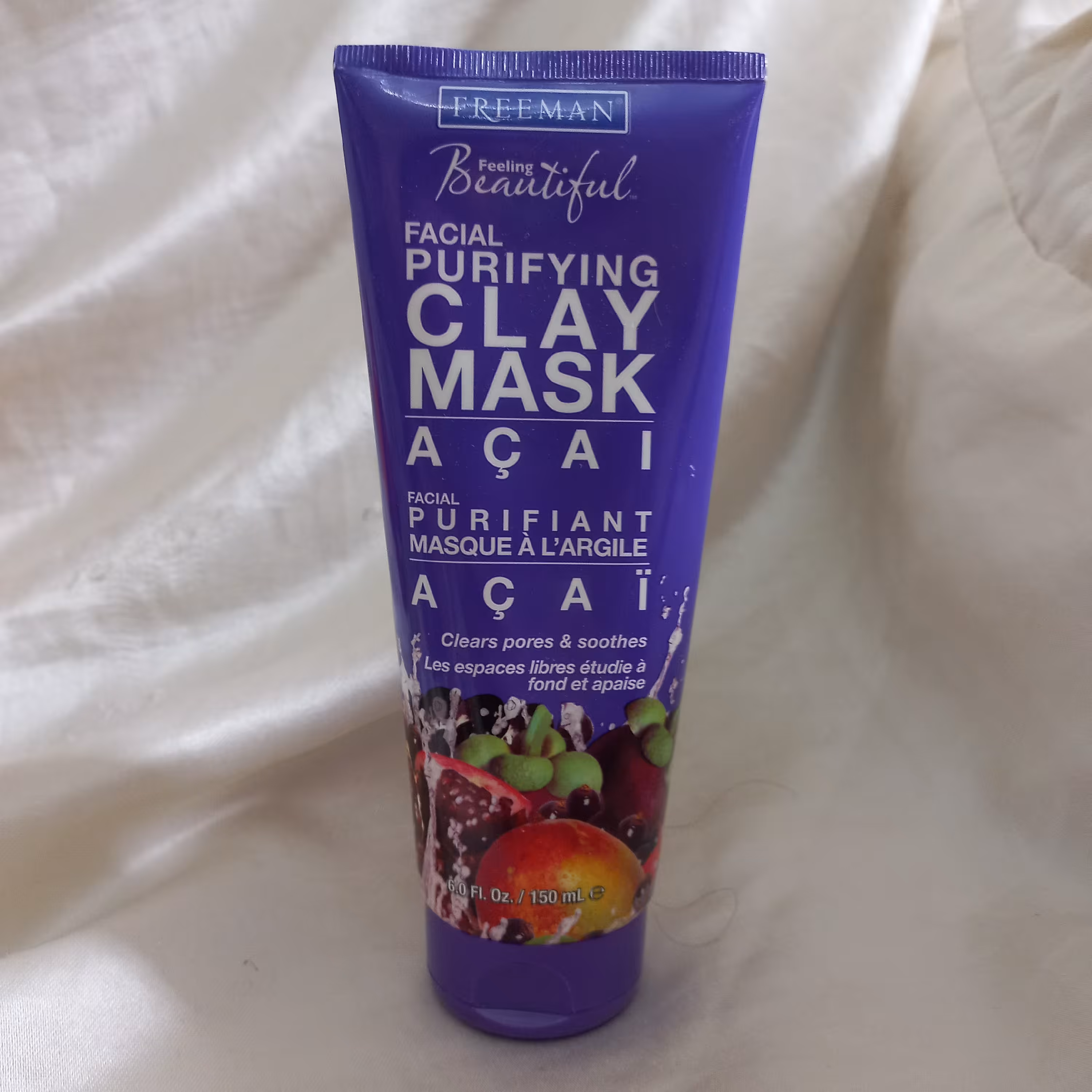 ماسک صورت فریمن  مدل خاک رسی سوپرفروت حجم 150میلی لیتر