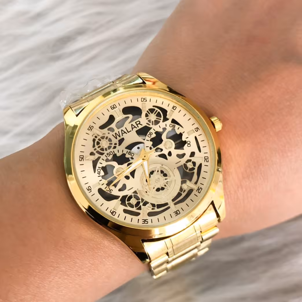  ساعت مردانه والار طرح اتومات وارداتی از دبی
کیفیت عالی
قفل فشاری 
شش ماه گارانتی موتور
دارای جعبه کادویی مخصو