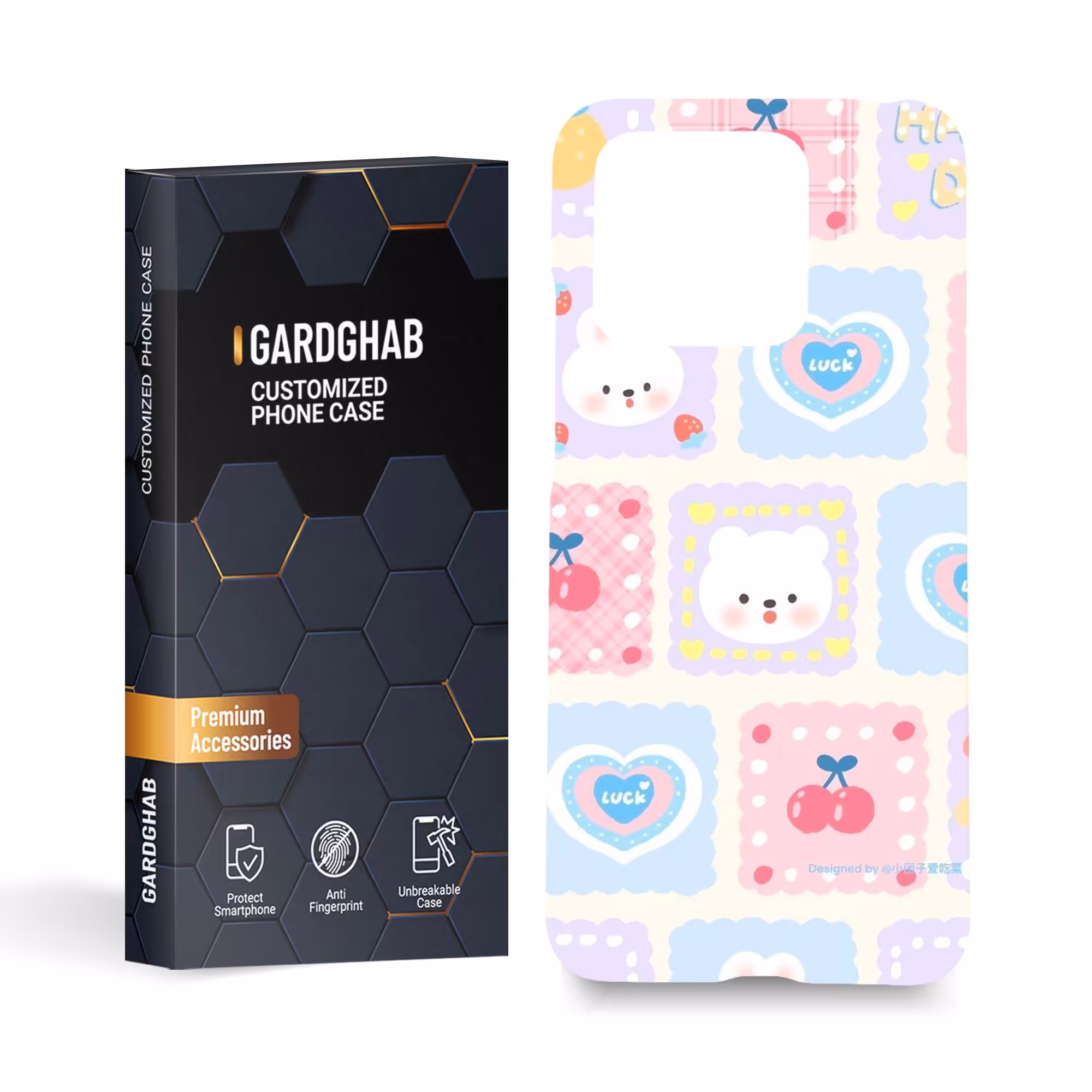 گارد قاب کاور دخترانه مدل g1105 مناسب برای گوشی موبایل شیائومی redmi 10c 