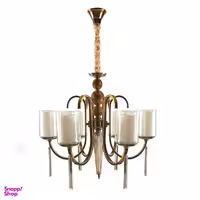 لوستر 6 شعله چشمه نور کد N2689/6