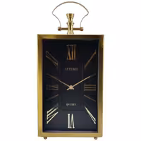 ساعت رومیزی آرتمیس مدل 2031 گلد (طلایی) صفحه بلک (مشکی)