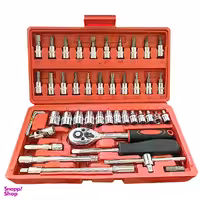 مجموعه 46 عددی آچار و سری بکس ایکس راین کد XRN-08