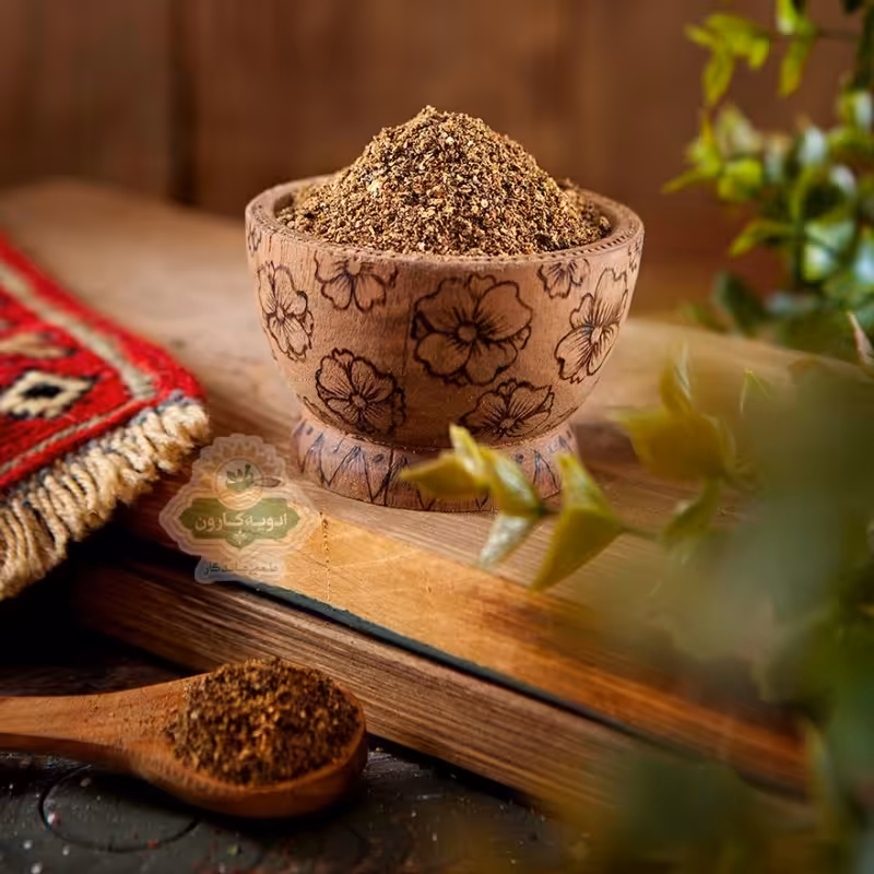 گرد لیمو عمانی زرد(250 گرم)  کارون