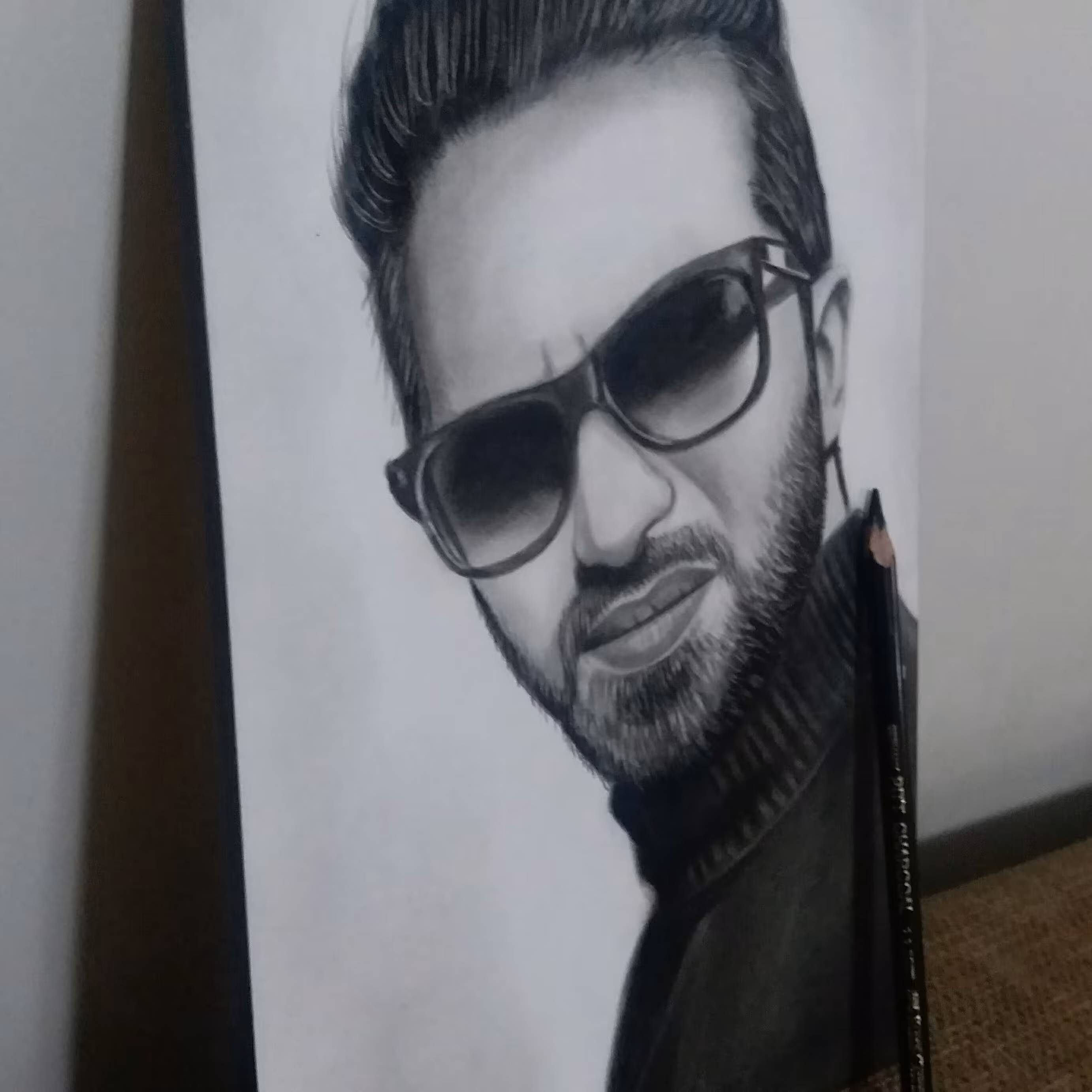 نقاشی چهره سایزa4  بهترین کادو تولد