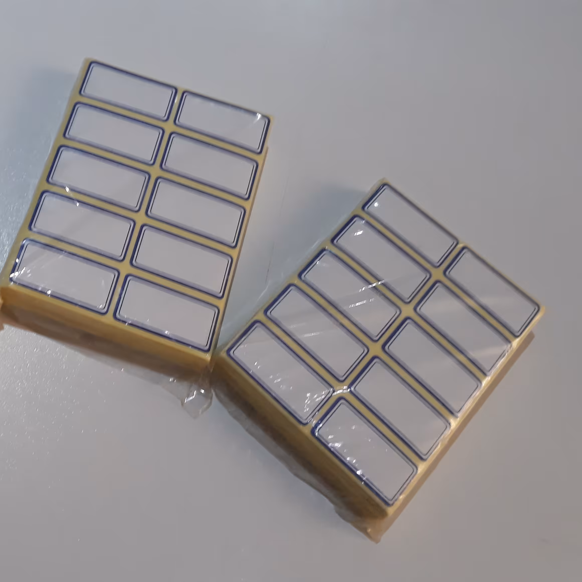 برچسب دور آبی سایز متوسط بسته 1000تایی