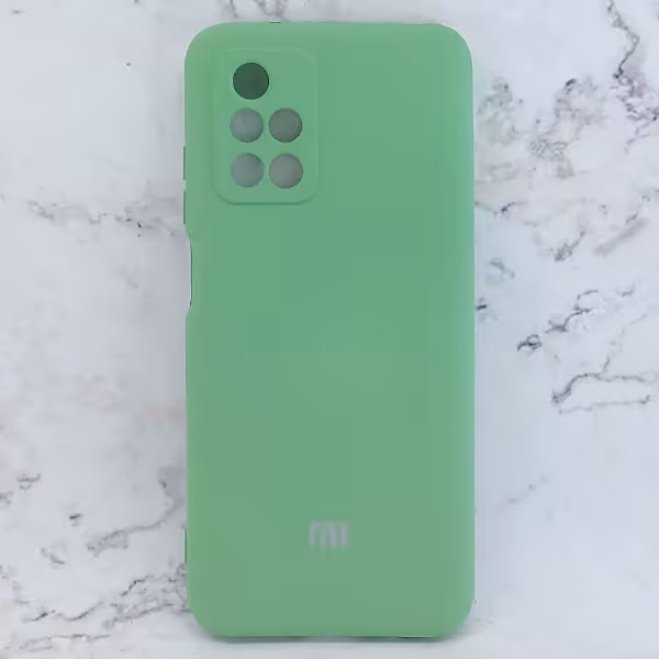 کاور سیلیکونی رنگی مدل TPN مناسب برای گوشی موبایل شیائومی Redmi 10 - سبز پسته ای