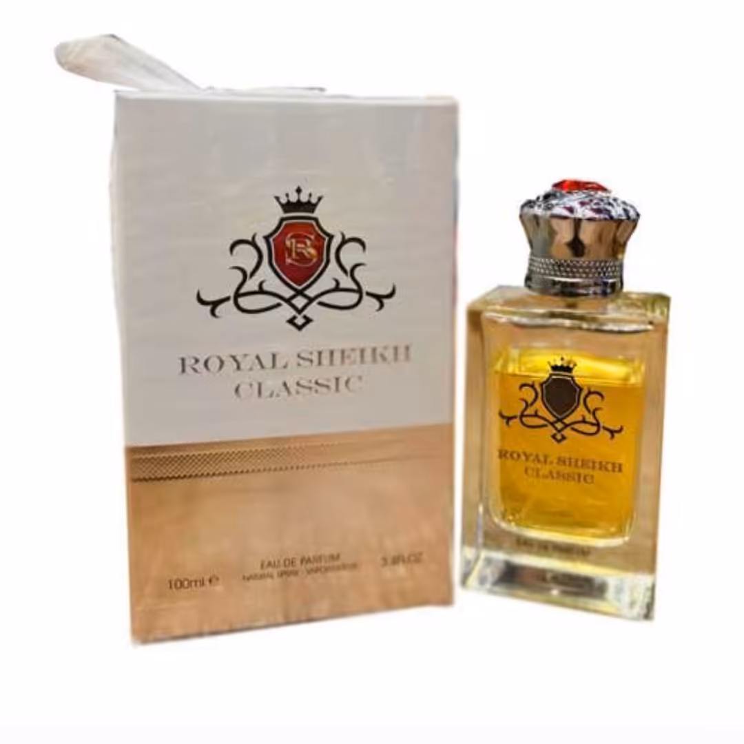 عطر ادکلن مردانه شیخ کلاسیک فراگرنس ورد رویال شیخ کلاسیک (Fragrance World Royal Sheikh Classic)