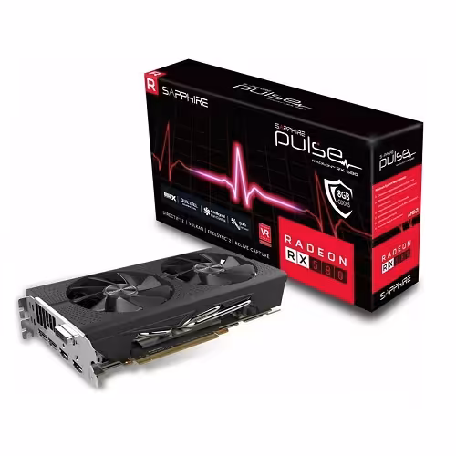 کارت گرافیک سافایر مدلPulse Radeon RX 580 حافظه 8 گیگابایت