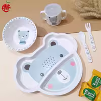 ظرف غذای کودک ملامین خرس لمون Lemon