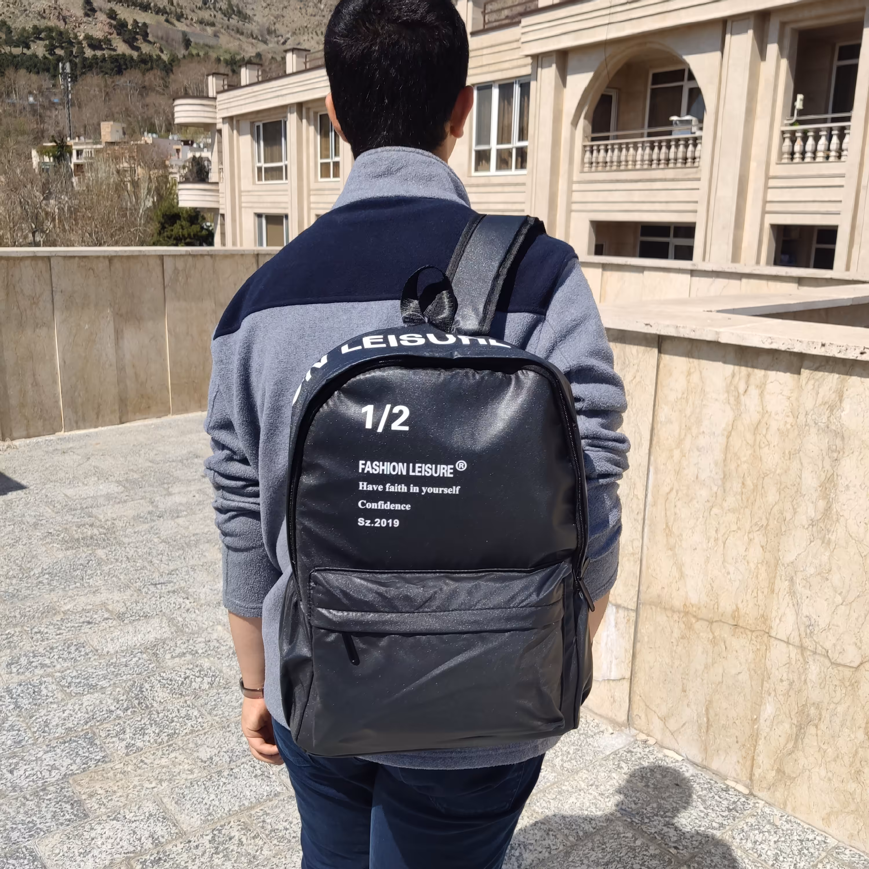 کوله پشتی وارداتی مشکی 