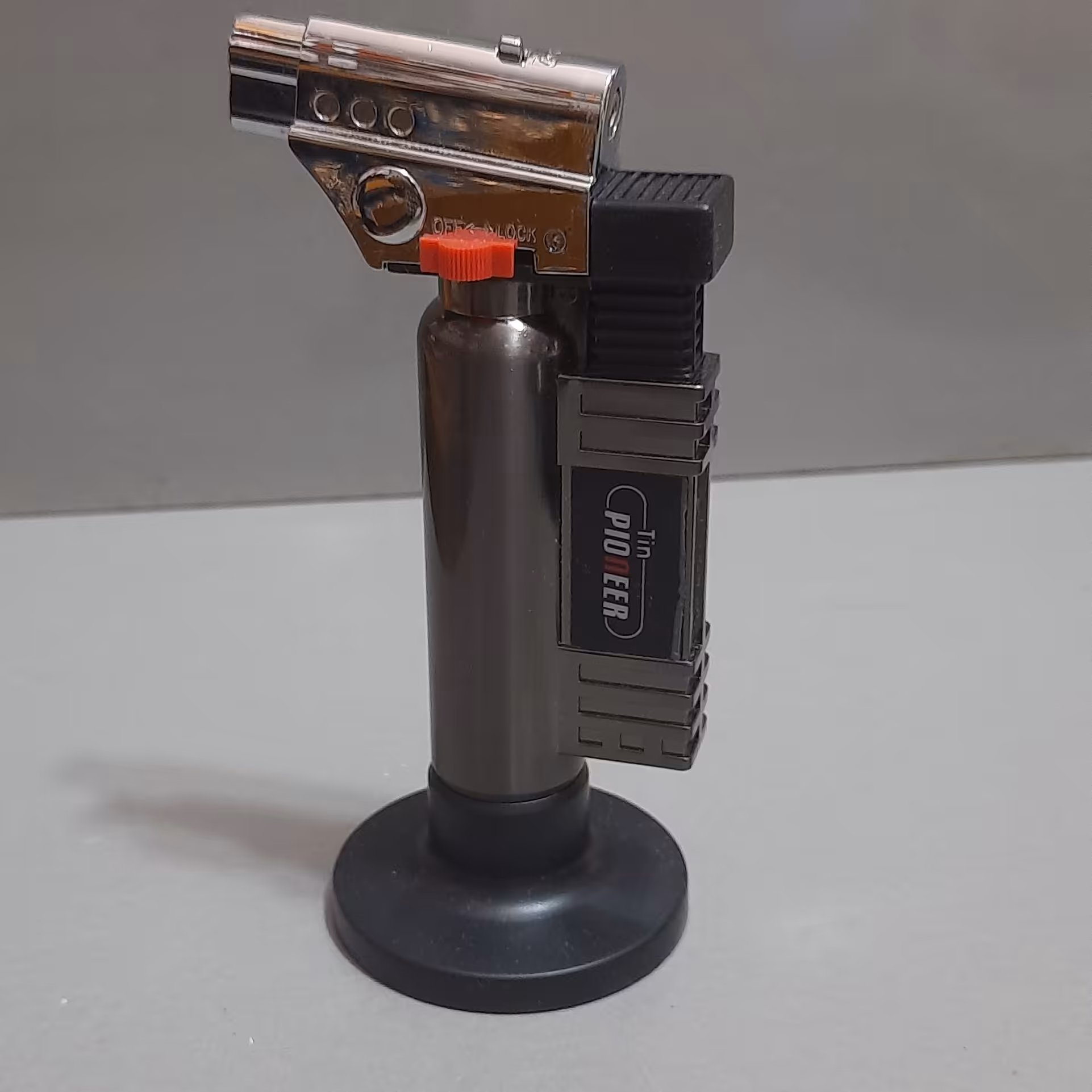 فندک شعله تیزه استیل جهت مصارف صنعتی وخانگی برا روشن کردن اتش وسرخ کردن ذغال شیک کم حجم زیبا 