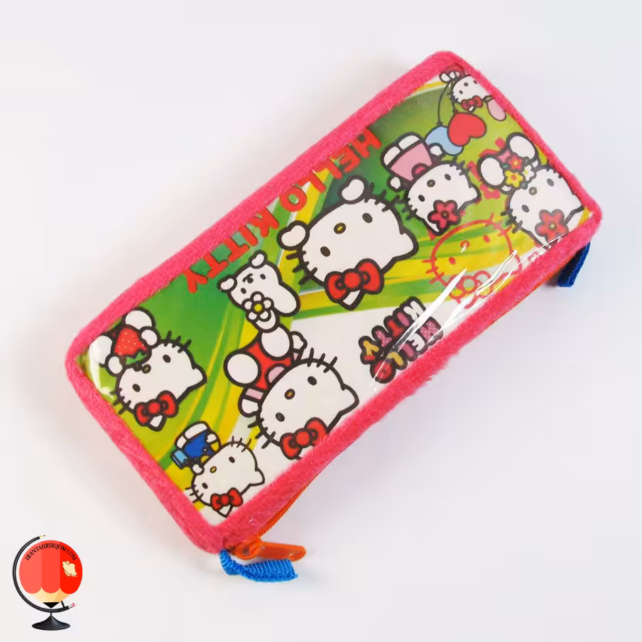 جامدادی دخترانه تک زیپ کیتی